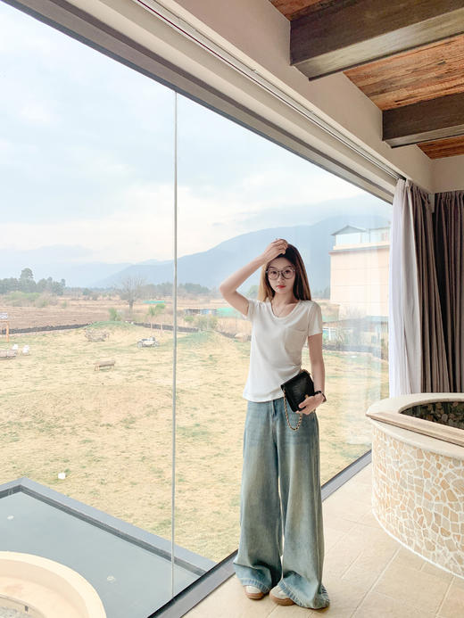 <曾小咸推荐>现货秒杀！最后一波 ！！休闲宽松短袖T恤 日常99.99 立减50 秒杀49.99！ 商品图6