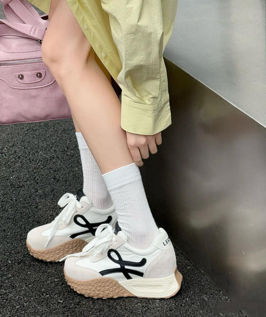 小个子增高7cm鞋❗️【韩国PlatBae增高休闲阿甘鞋】挺括鞋面+‎Q弹大底+⁡隐形增高 商品图2