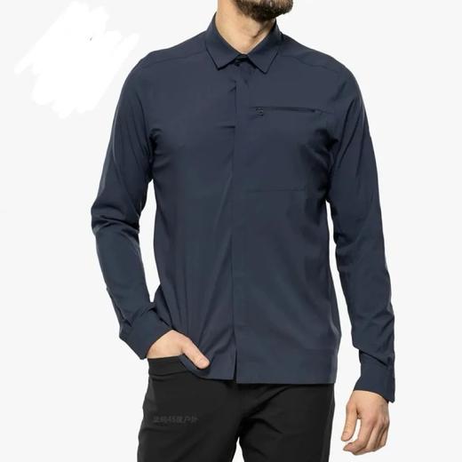 袅家平替城市机能速干透气秋商务休闲长袖衬衫 商品图1