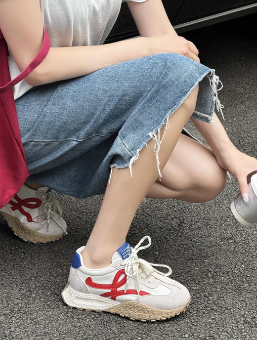 小个子增高7cm鞋❗️【韩国PlatBae增高休闲阿甘鞋】挺括鞋面+‎Q弹大底+⁡隐形增高 商品图1