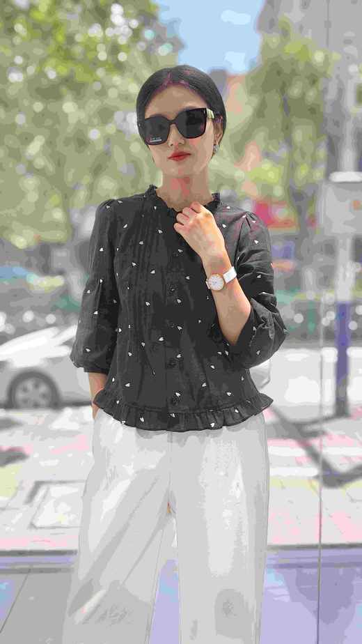 54S076秋上新 时尚小衫 商品图3