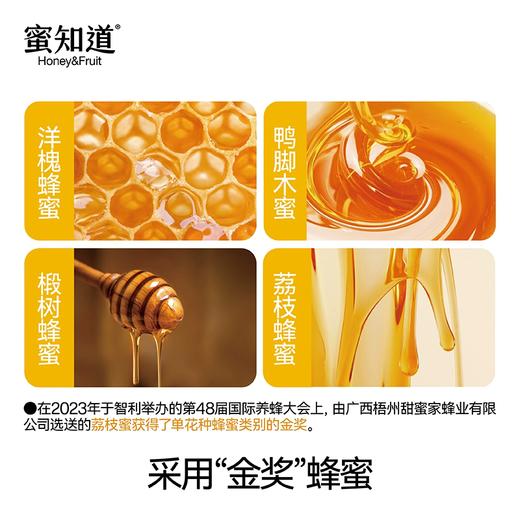 450g蜜知道蜂蜜水 双柠味/香柚味 清润解腻 满满维C 商品图4