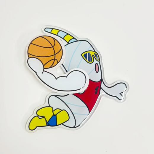 海珠是个岛运动冰箱贴-打篮球 商品图0