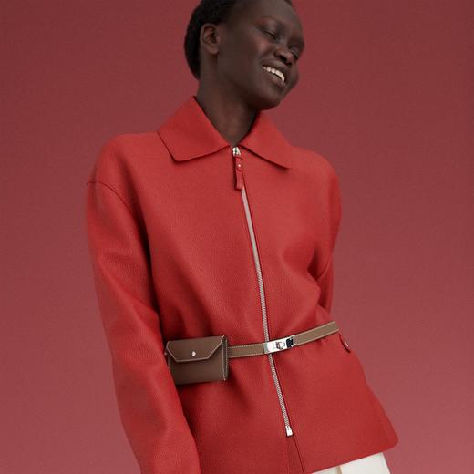 爱马仕 底面进口牛皮Kelly扣女士配羊皮包腰带 均码可调节 腰围75-100（ZT*YT） 商品图5