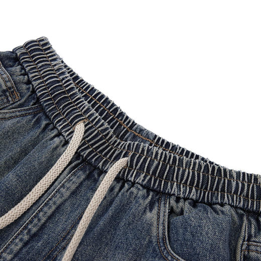 【新品上新】HX 秋季水洗直筒牛仔长裤C201530001101 商品图2