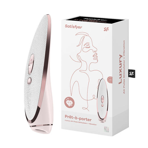 Satisfyer Prêt-à-porter 波特奢华版吮吸器  女用G点吮吸按摩器 前戏调情 情趣用品 商品图0