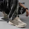 ZHR【情侣同款】厚底增高老爹鞋2025秋季新款男女金属风休闲鞋 商品缩略图8
