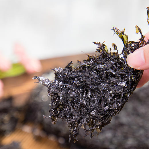 【清心湖甄选】 有机紫菜/有机黄花菜 无熏硫特产干货新货 火锅煲汤凉拌 福建霞浦紫菜 干货免洗无沙 无盐 商品图3