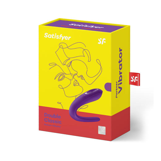 Satisfyer Double Classic 亲密伴侣共振器  情侣共用按摩器 夫妻调情 情趣用品 商品图5