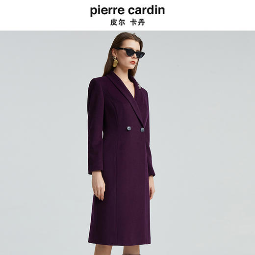 皮尔卡丹女装毛呢大衣P4452C4989Z0 商品图1