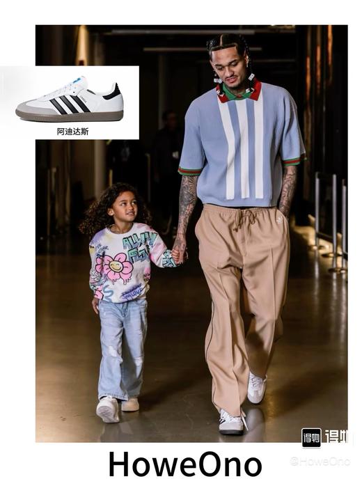 AD originals 三叶草 SAMBA OG 圆头系带低帮板鞋 特惠 Z-15578 商品图0