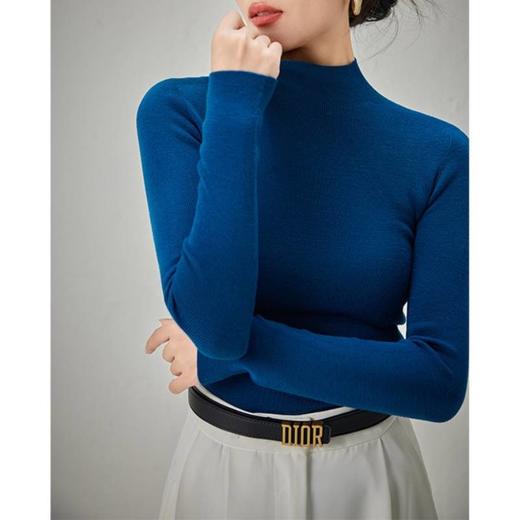 S·Y·C【神仙打底升级版】美丽诺羊毛修身打底衫女 商品图0