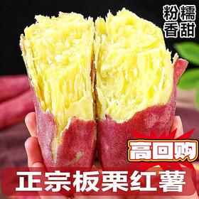 【福利❗️19.9抢5斤🔥正宗板栗红薯】粉糯香甜，绵密如沙，宝宝辅食，老人小孩孕妇放心吃！陕西9斤正宗整箱新鲜蜜薯10农家沙地番薯烤地瓜5