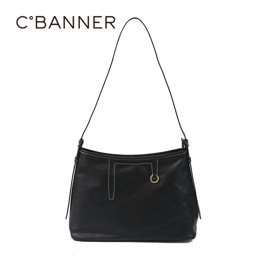 千百度手工缝线柔软革面女包A25595019 商品图1