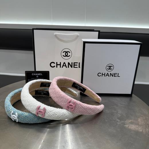 G309 CH@NEL糖果色发箍，珍珠法式发箍 商品图0