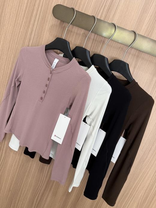 Lulu 新款长袖Hold tight亨利衫长袖（EJ） 商品图1