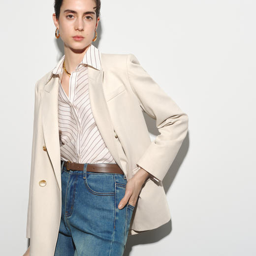 【商场同款】伊芙丽春秋有里西装1G2110151 商品图0