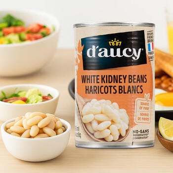 多蔬法国原装进口白豆罐头400g 蔬菜沙拉即食酱腌菜西餐配菜料理速食 /粮油调味 /调味品 /榨菜/酱腌菜 商品图3