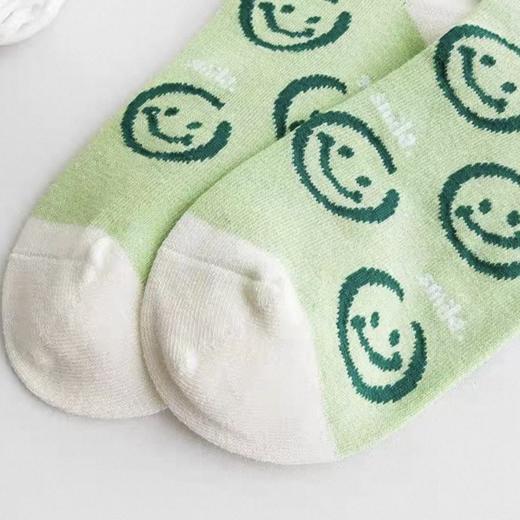 清仓捡漏🔥西班牙LUIS VECENTE小清新爱心笑脸袜（6双装） 商品图5