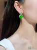 玻璃种帝王绿平安扣耳坠【5181508】具体价格微信咨询 商品缩略图4