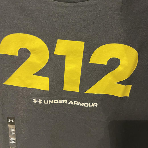 Under Armour/安德玛 男士夏季宽松印花LOGO透气休闲圆领短袖T恤 商品图2