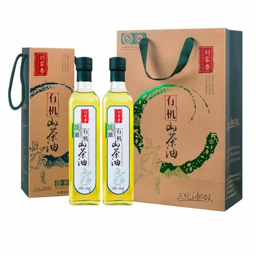 丨有机丨 刘家香山茶油 500ml每瓶 商品图3