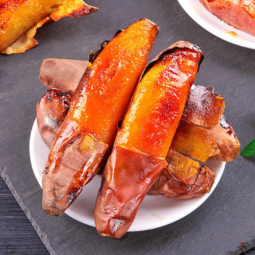 【糖心流油❗️正宗山东烟薯25号】新鲜现挖，软糯香甜，甜而不腻，入口即化！蜜薯整箱红薯沙地番薯板栗烤地瓜蜜心 商品图3