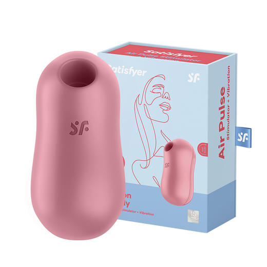 Satisfyer Cotton Candy 艾莉娜吮吸器 女用吮吸按摩器 G点刺激 情趣用品 商品图0
