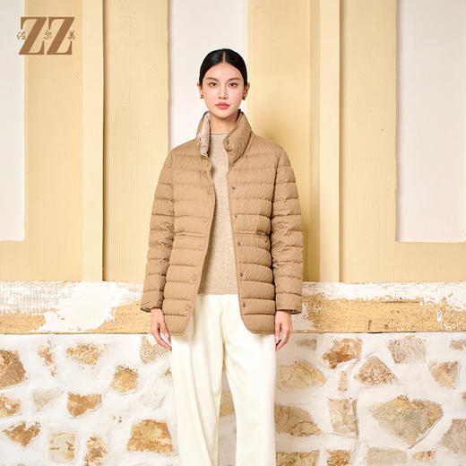 佐尔美冬季新款 气质经典舒适羽绒服女新年礼M44YY13 商品图0