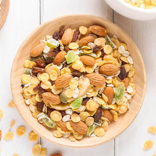 福事多 坚果水果燕麦片1000g/罐 酸奶果粒燕麦片500g/2罐 三分钟搞定营养早餐，懒人早餐轻松get；真材实料，精选优质好食材，高饱腹营养均衡； 商品图0