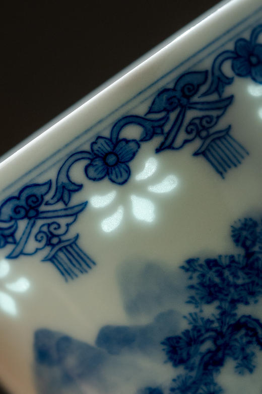 会员专享  青花山水明珠闻香杯 仅供【景瀚店/御窑厂店】自提 商品图2