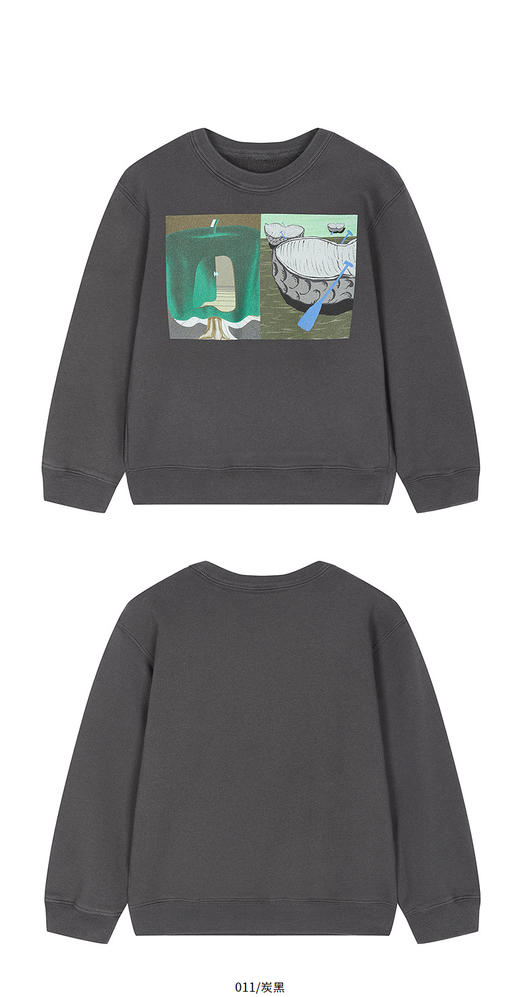 jnby  25年秋款  套头卫衣  1P8410770 商品图13