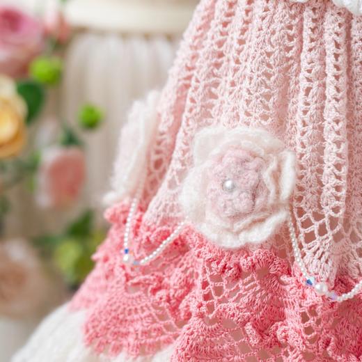 苏苏姐家龙沙宝石公主裙手工diy编织钩针毛线团自制裙子材料包 商品图2