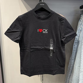 Calvin Klein Jeans/CK 女士夏季经典版印花百搭休闲圆领短袖T恤