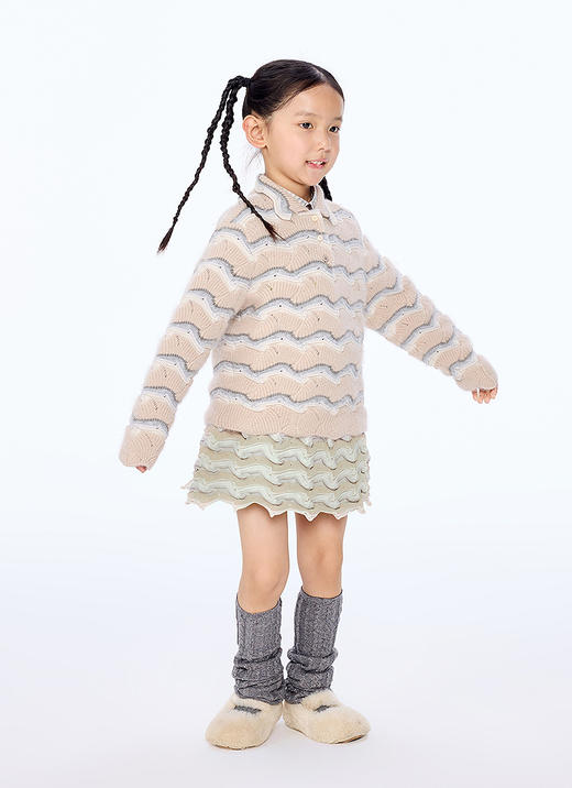 jnby  25年秋款  短款腰裙  1P8D11220 商品图5