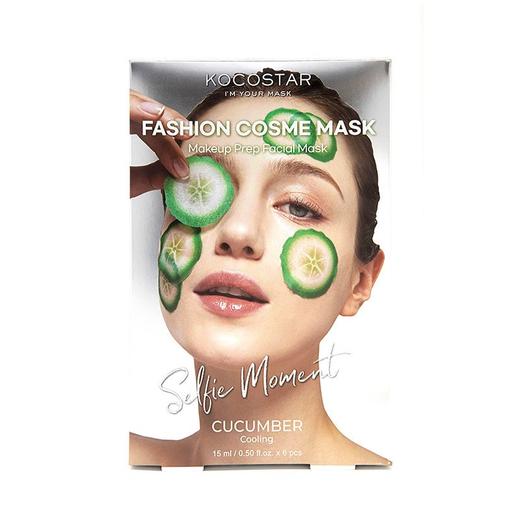 可可星15ml*6时尚舒适黄瓜面膜 商品图0