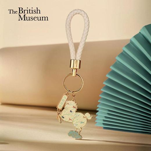 大英博物馆新年八骏马超好看马形状生效马钥匙扣挂件马年新年礼物马到成功公仔 商品图0