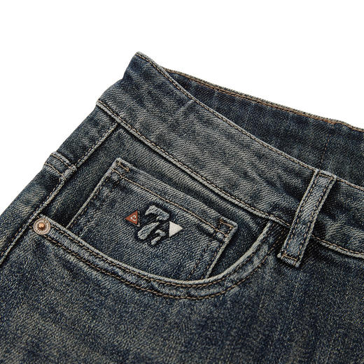 【新品上新】HX 秋季水洗牛仔长裤S201533073101 商品图4