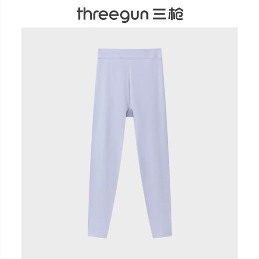 Threegun三枪 舒柔轻薄弹力棉女士打底裤-T60052B01 商品图3