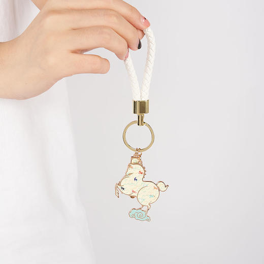 大英博物馆新年八骏马超好看马形状生效马钥匙扣挂件马年新年礼物马到成功公仔 商品图3