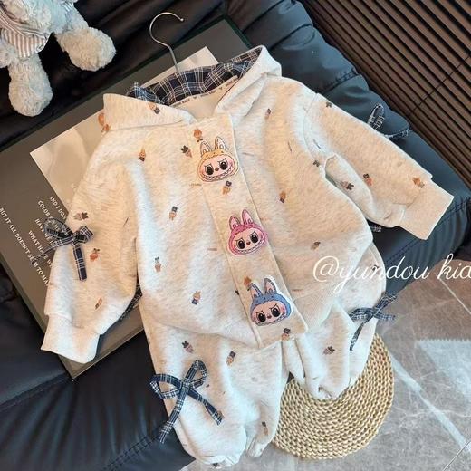 秋天的第一套拉布布小公主最爱的【运动卫衣卫裤两件套】 商品图1