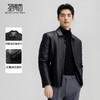 【100%山羊皮】圣得西男士商务工装皮夹克2025秋潮流百搭翻领上衣 商品缩略图3