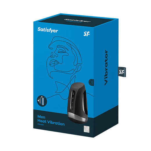 Satisfyer Men Heat Vibration飞机杯 高端男用训练器 情趣玩具 商品图5