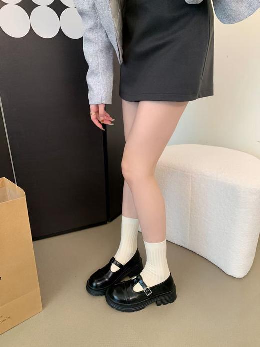 【GZ】无忧购‘清仓福利’日系学院风T字扣百搭复古小皮鞋X5202（截单后3-5天发货) 商品图11