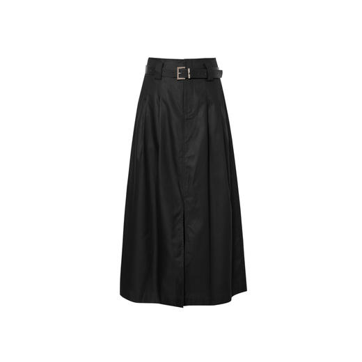 【商场同款】伊芙丽春秋梭织长裙1G2640092 商品图0