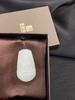 【于田产和田玉羊脂白观音挂件】编号F08527,46*27，26.3克，出证书，发货1~5天，48小时鉴赏期 商品缩略图0