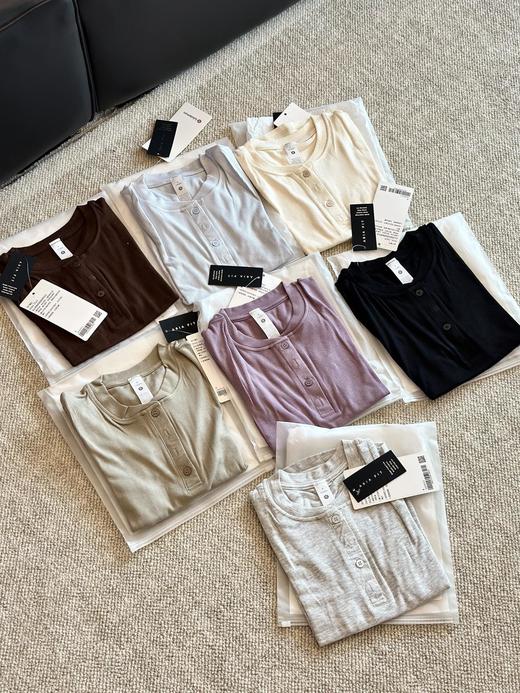 LULU Hold Tight女士亨利短袖排扣衫（ZY*SS） 商品图8