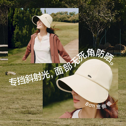 【25秋冬新品】蕉下女士鸭舌侧脸防护防晒帽BM002 商品图2