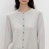 东黎 • 山羊绒女士秋冬圆领多色开衫 17A126 商品缩略图6