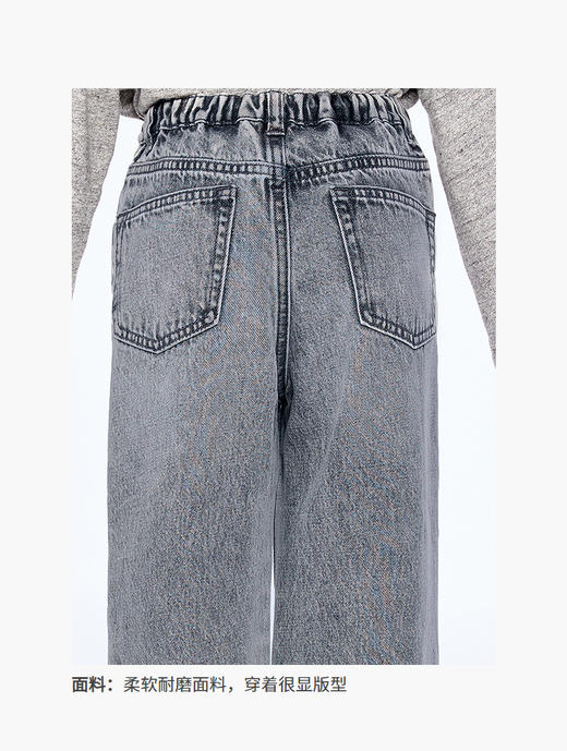 jnby   25年秋款  牛仔长裤  1P8E13200 商品图4